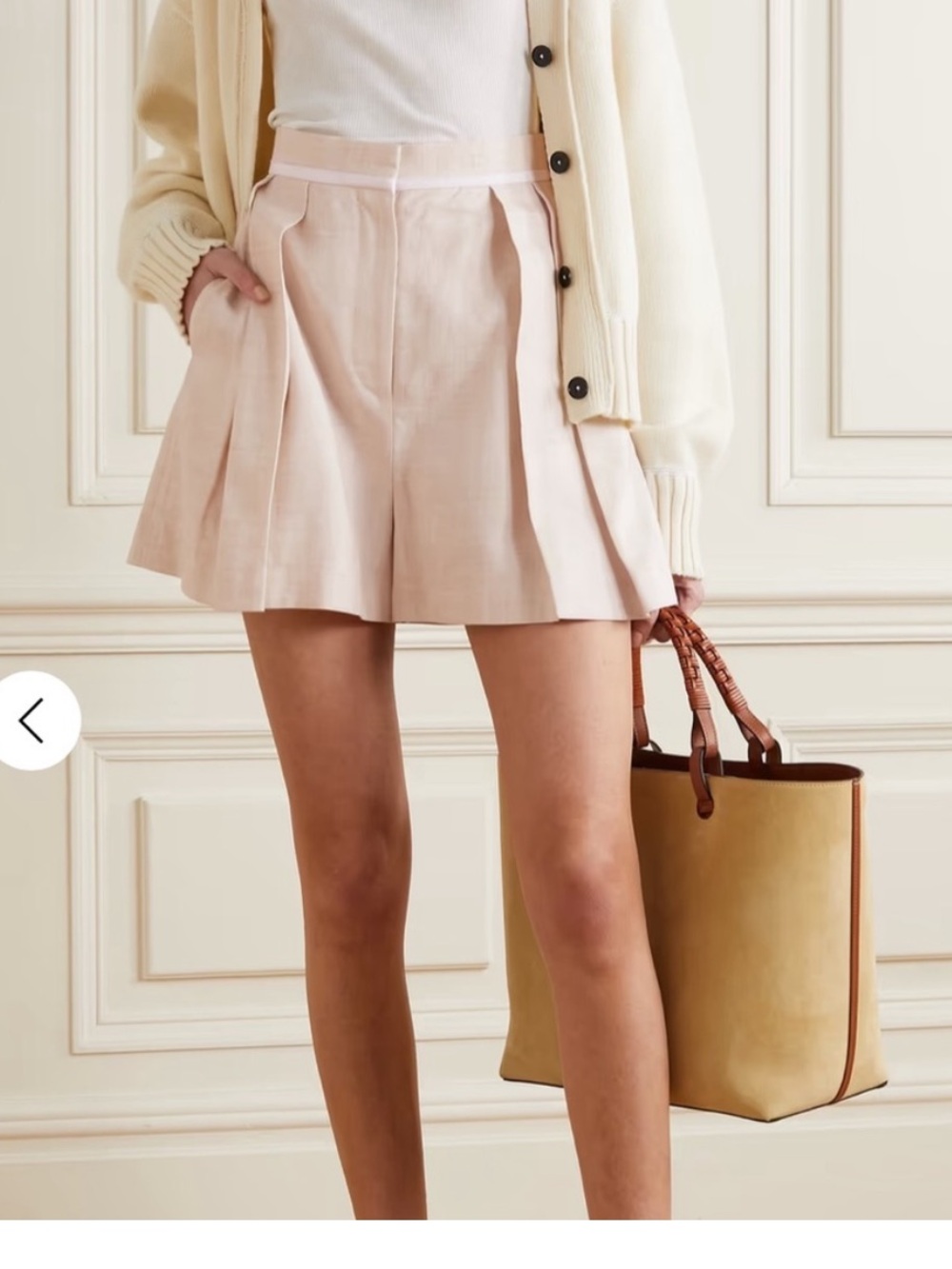 Stella McCartney Pleated Shorts